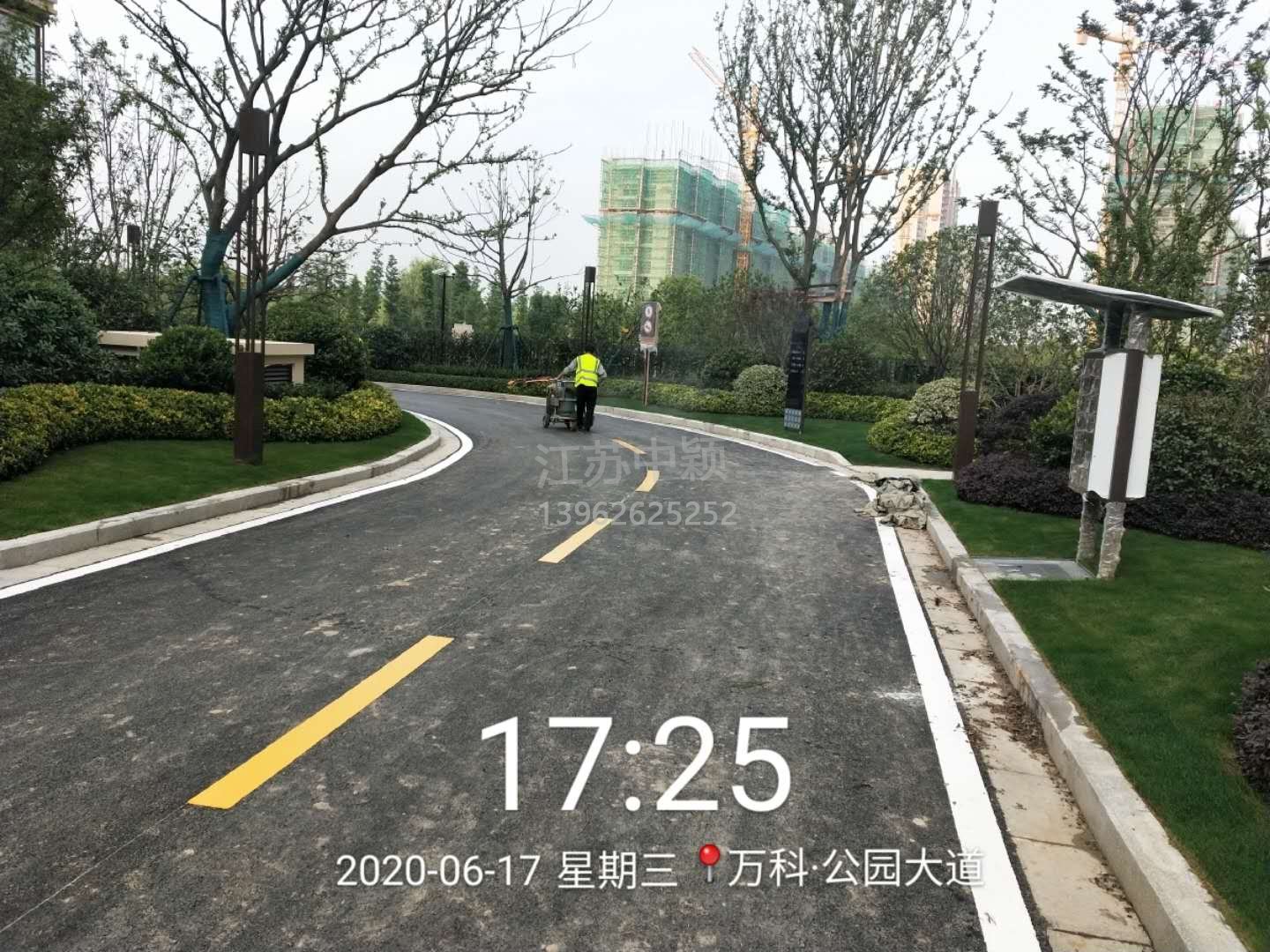 蘇州道路劃線 蘇州車位劃線